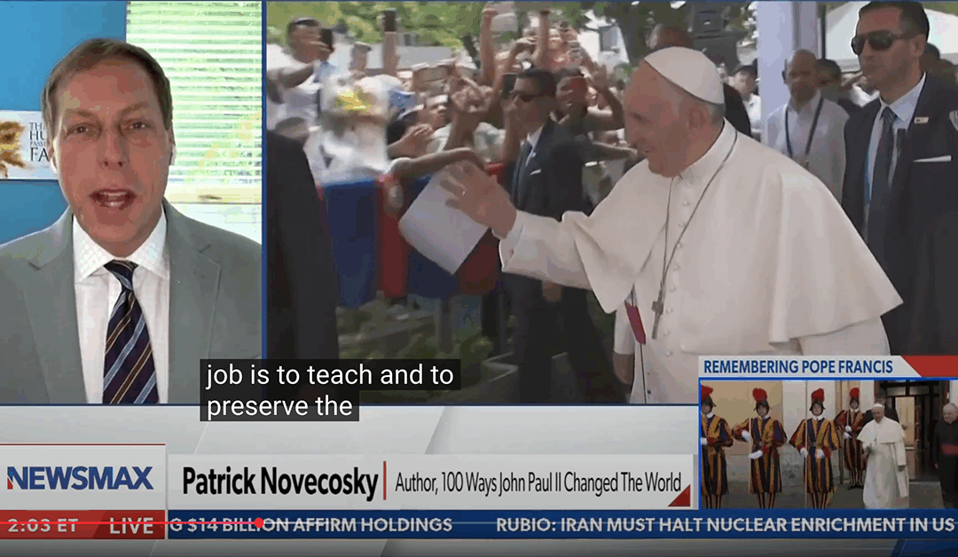Newsmax: Mourning Pope Francis, Electing Pope Leo XIV